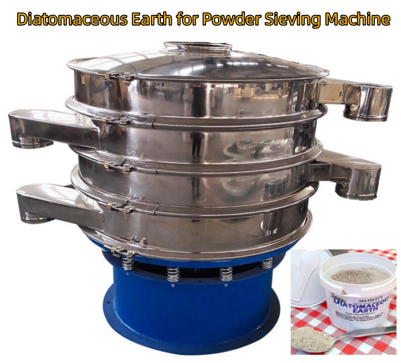 Diatomaceous Earth for Powder Sieving Machine