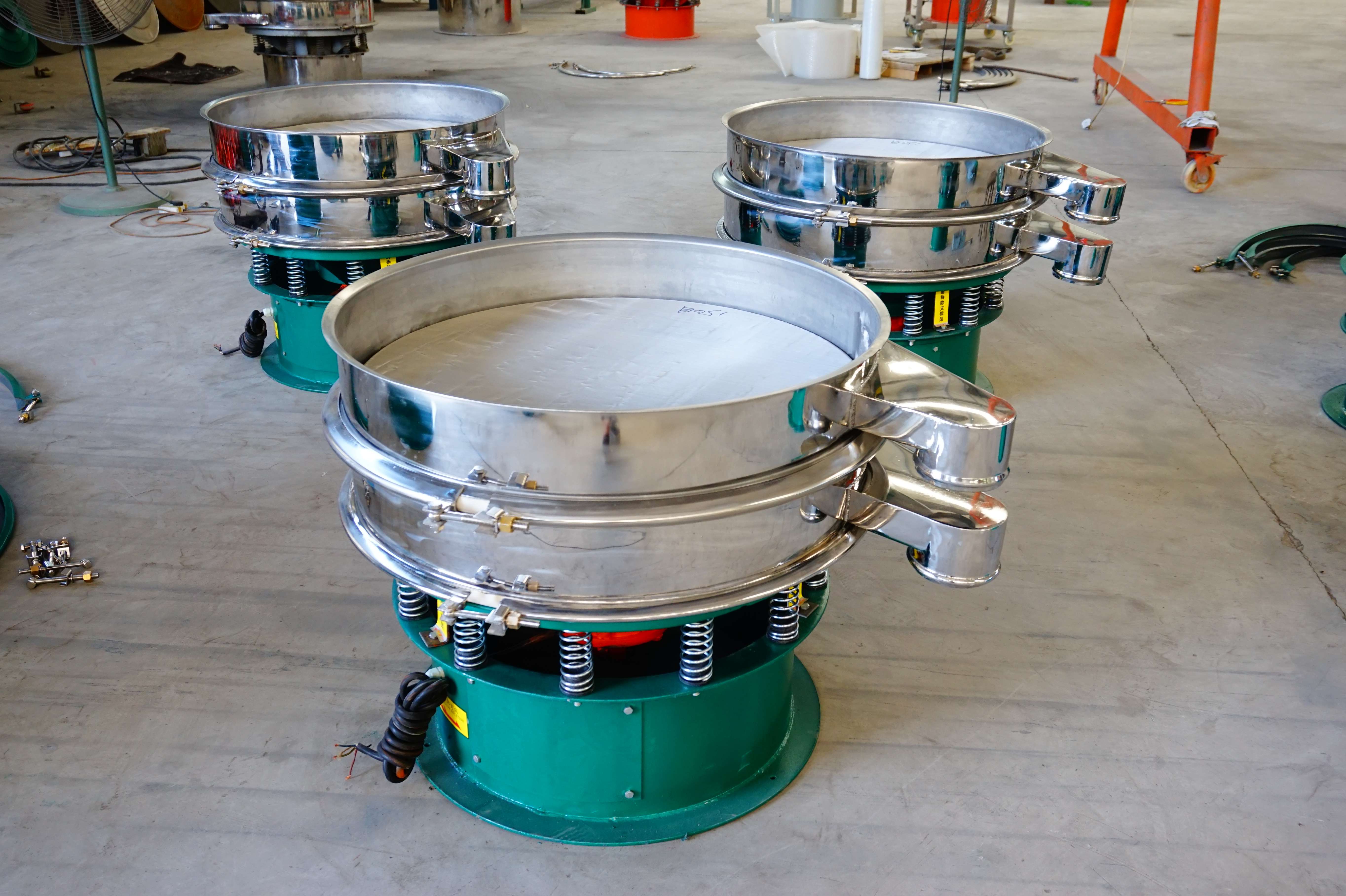 Seating Machine For Stone Ground Flour