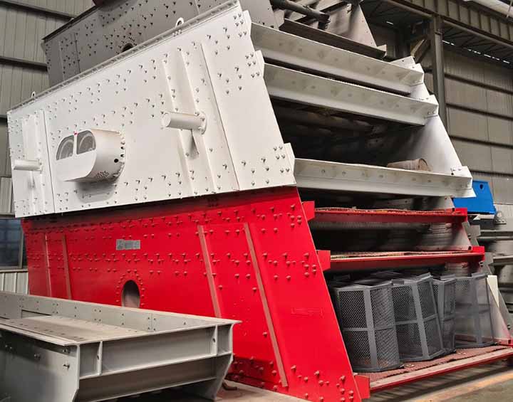 Double Deck Inclined Vibrating Screen for Aggregate Processing