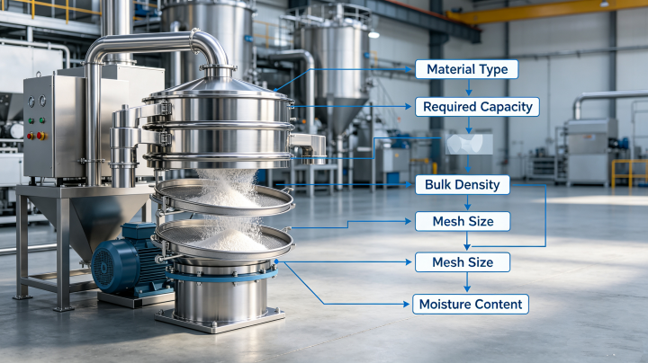 How to Calculate Vibro Sifter Capacity and Yield? Formula & Selection Guide