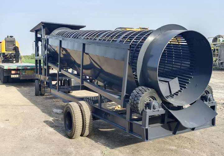 Topsoil Vibrating Screen