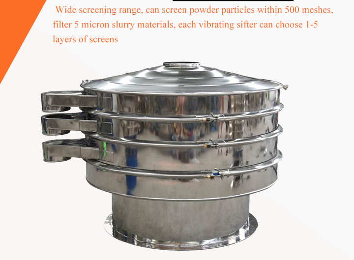 Benefits of vibrating sifter