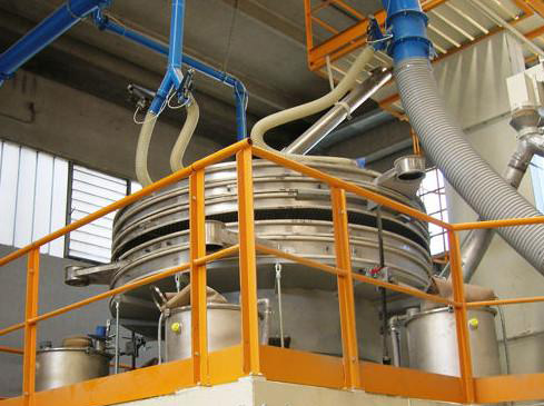 Application of flour vibrating sieve in flour processing