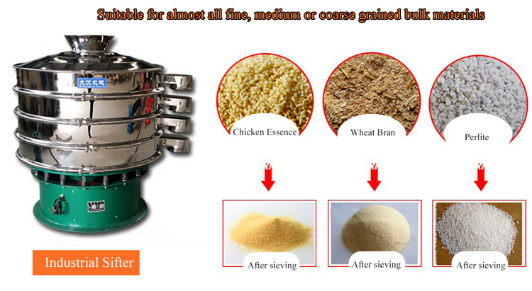 Benefits of our sifter industrial
