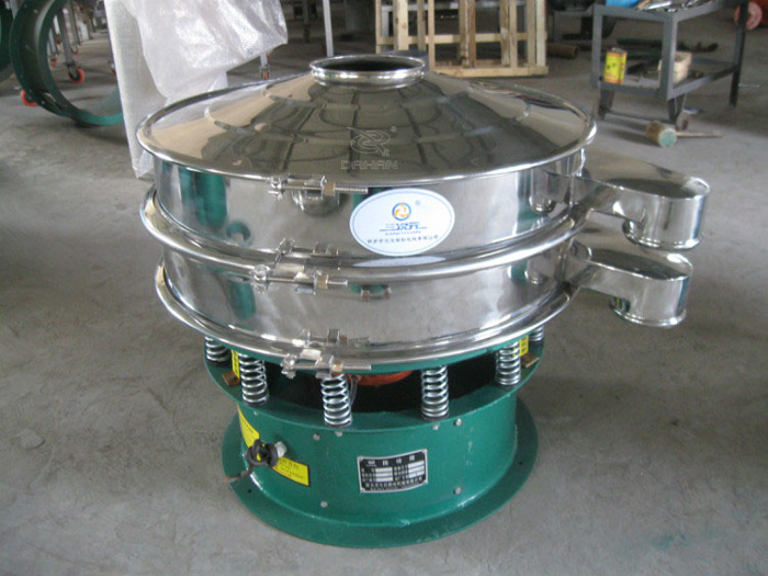 Coal tar vibrating screening machine