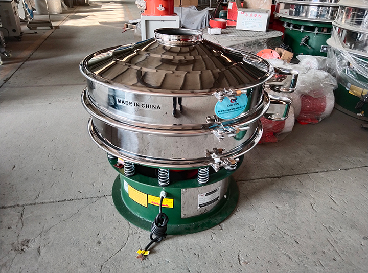 PVC stabilizer powder vibrating screen