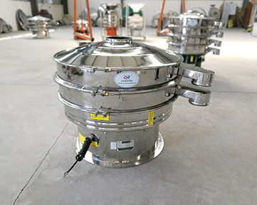 Grading vibrating sieve