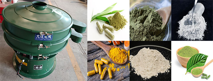 Vibratory Sifter Medicine Powder Sieving