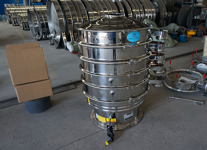 Ultrasonic Vibrating Screen Sieve Fine Powder