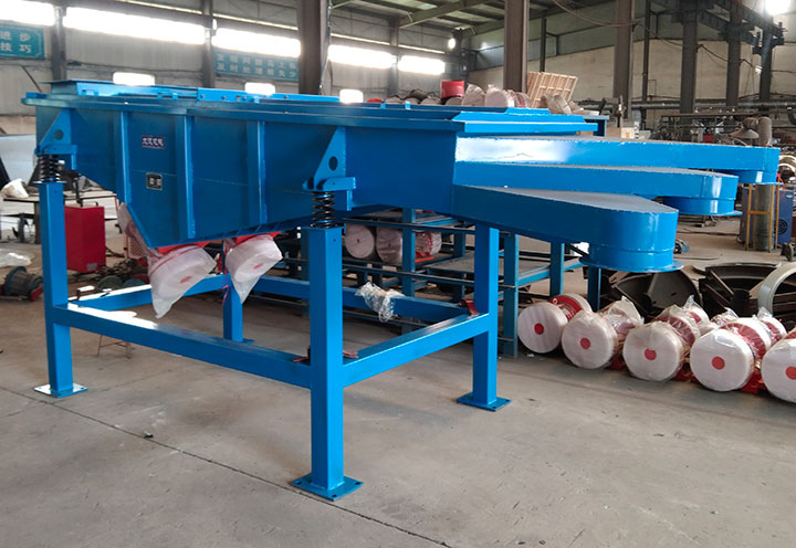 Linear vibrating screen quartz sand