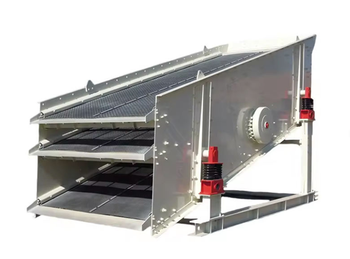 Double Deck Vibrating Screen for Silica Sand