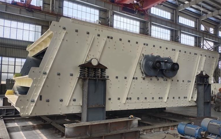 High Capacity Double Deck Vibrating Screen