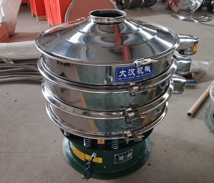 vibrating screen for slurry separation