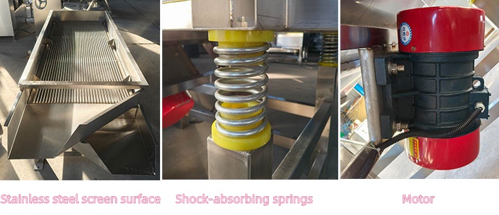 Detailed Structural Components and Quick-Clamping Design of Industrial Dehydrated Vegetable Sifter