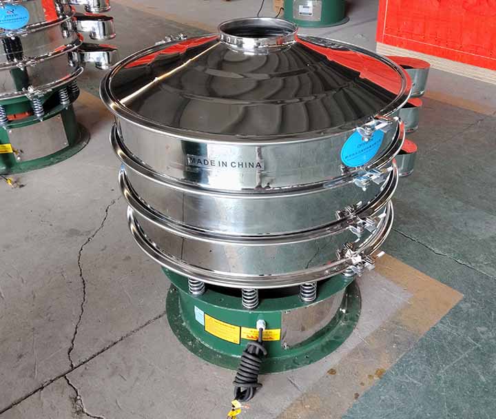 Finished Food-Grade 304 Stainless Steel Dehydrated Vegetable Sifter Ready for Export Delivery