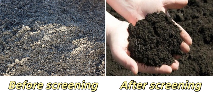 Topsoil Vibrating Screen
