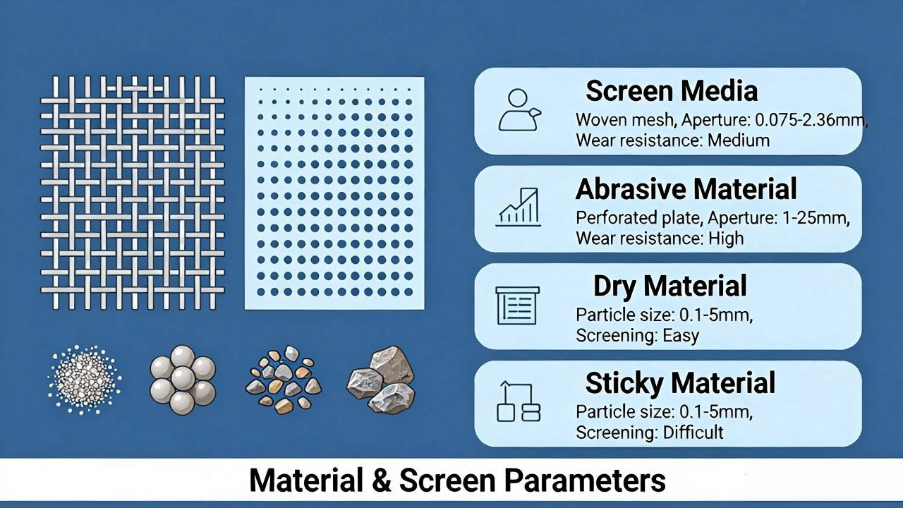 Industrial vibrating screen quotation and technical requirements