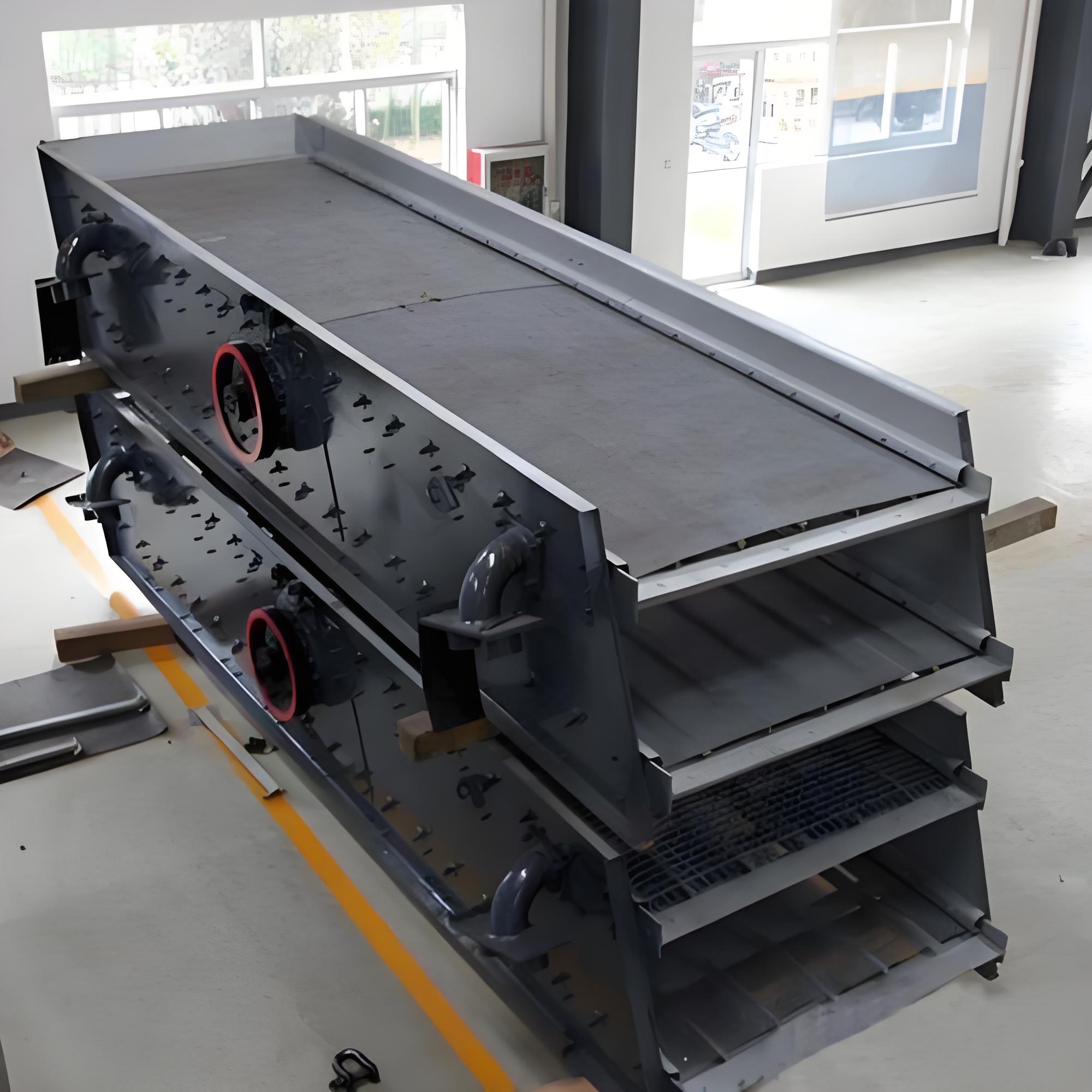 Industrial powder screening process