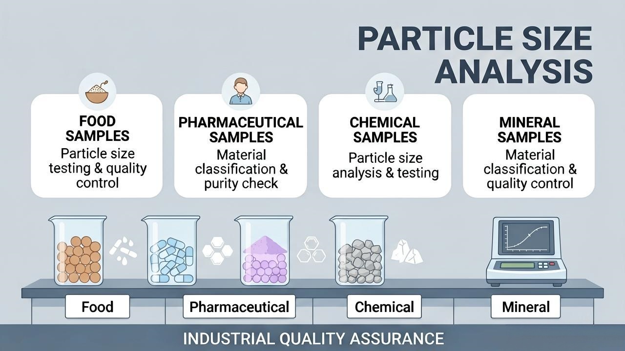 Brass and stainless steel materials for laboratory test sieves